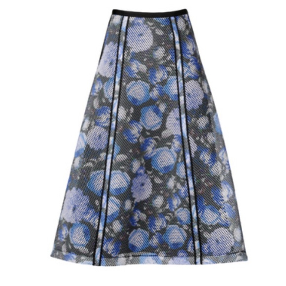 New Sachin Babi Mixed Mesh Skirt, 4